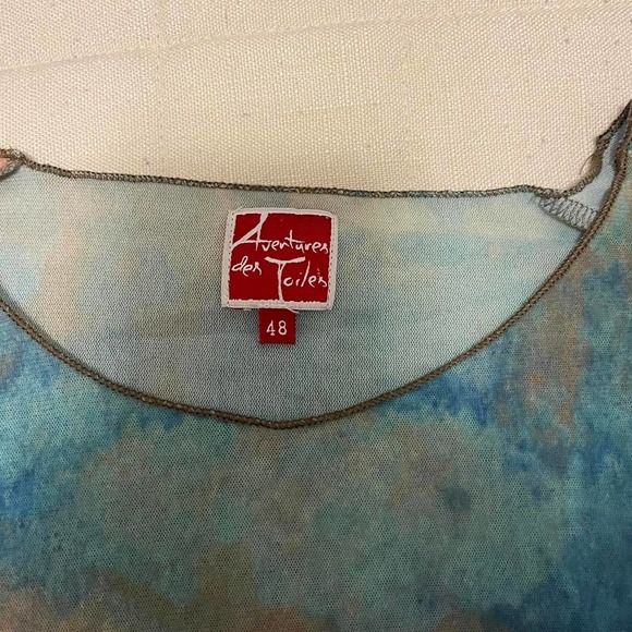 Vintage adventures des toiles mesh graphic long sleeve - Picture 3 of 4